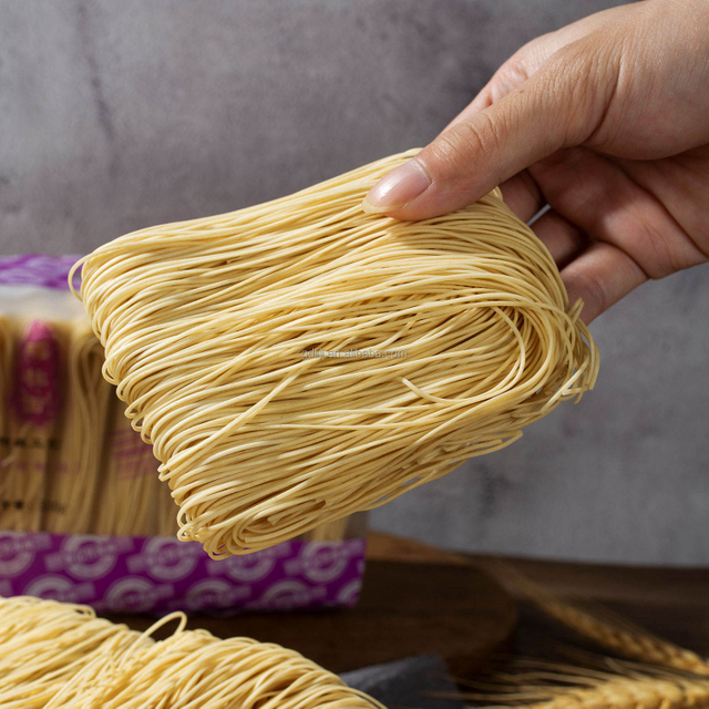 Liji Handmade Healthy Seafood Instant Noodles Non-Fried Chewy Dried ramen noodles