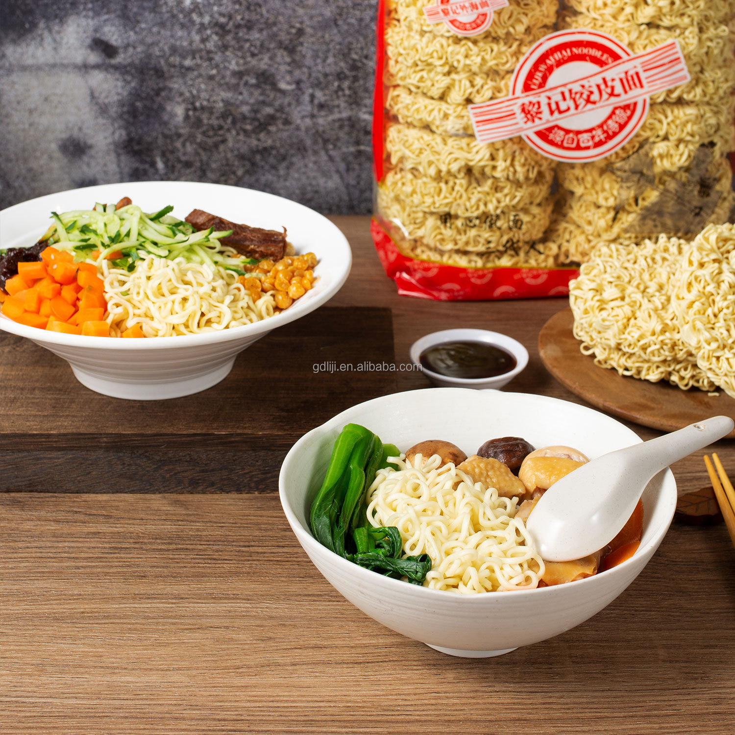 chow mein noodle haystacks