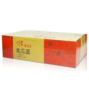 Liji Box Packing 1.75kg Tasty Pumpkin Noodle Low Salt Flavor Noodle with Dietary Fiber