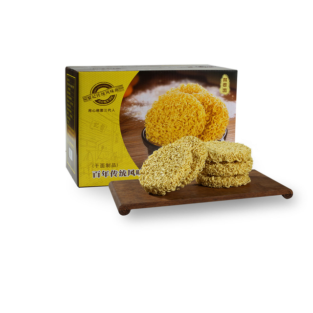 Chinese bulk store noodles Liji high Fiber dried ramen Oat flour noodles hala BRC certificate