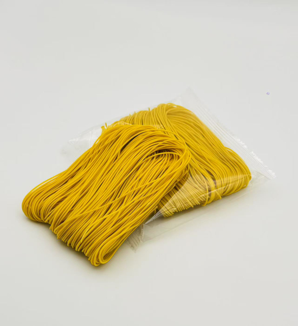 Liji Non-Fired Yellow Thick Noodles Quick-Cooked OEM Noodles Factory Wholesaled Chinese Noodles