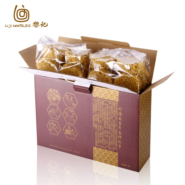 Liji Manufacturer Delicious Non Fired Noodle Wholesale Shrimp Noodles Soup Seafood Flavor