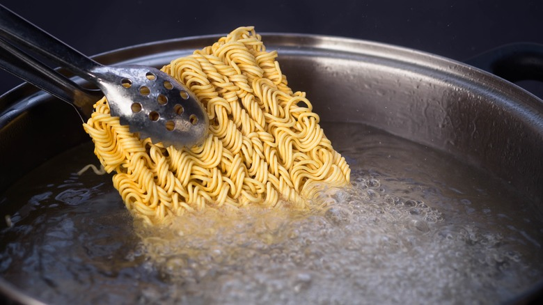 chewy wheat noodles
