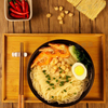 Liji Chinese Branded Dried Noodle Bulk Instant Noodle Maker Good Tasted Shrimp Noodles