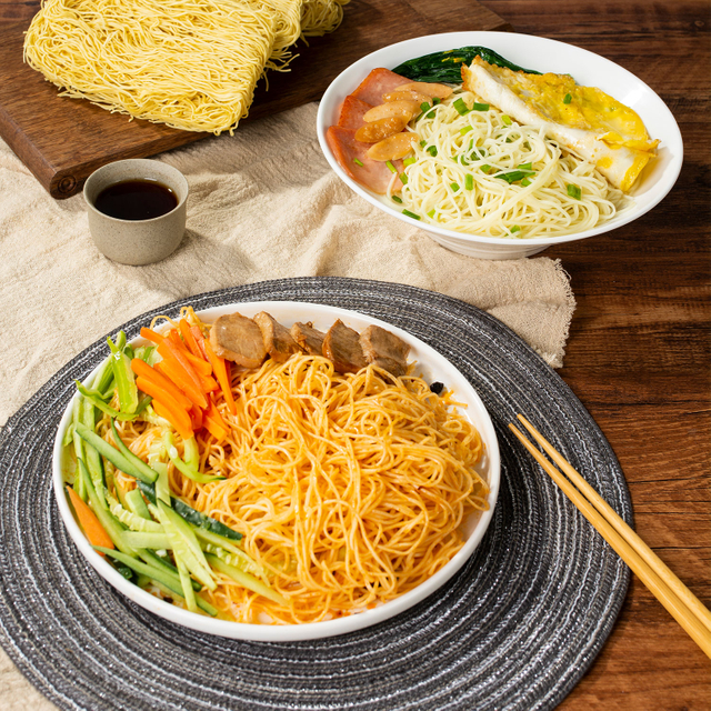 1.1Kg Traditional Wheat Dry Canton Style Noodles