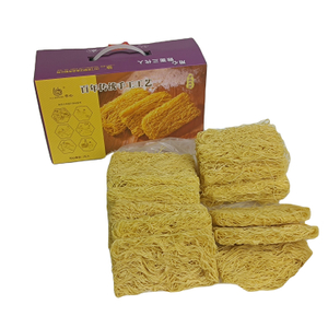 Liji Noodle OEM ODM Tasty Organic Bulk Quick Cooking Ramen Noodles in Bag