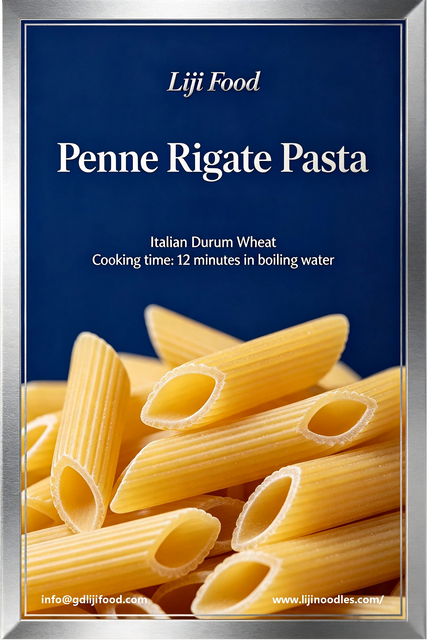 Premium Quality Fusilli Penne Rigate Pasta Durum Wheat Vermicelli HALA Certified Bulk Bag/Box