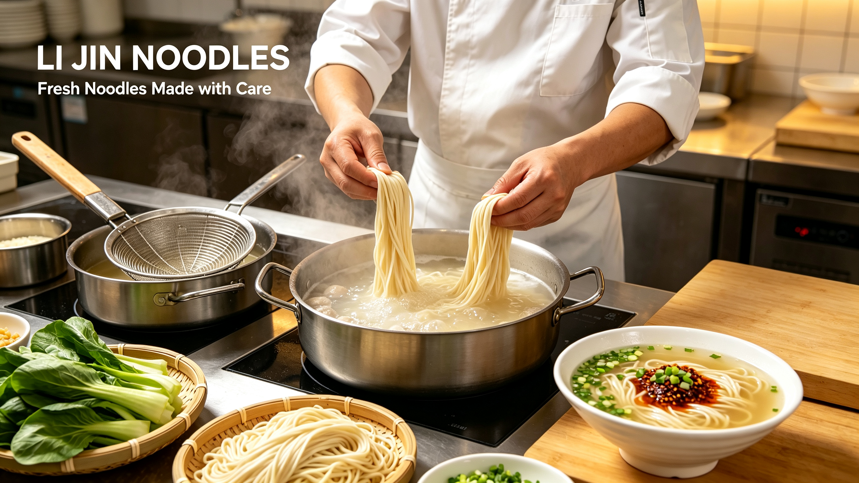 dry noodles