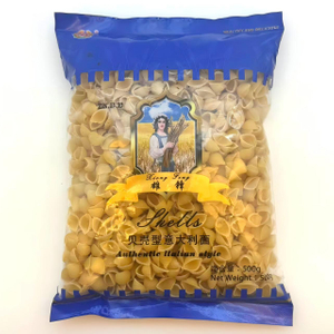 500g Conchiglie Shape Premium Durum Wheat 12-Minute Cooking Dry Pasta Bag Supplier