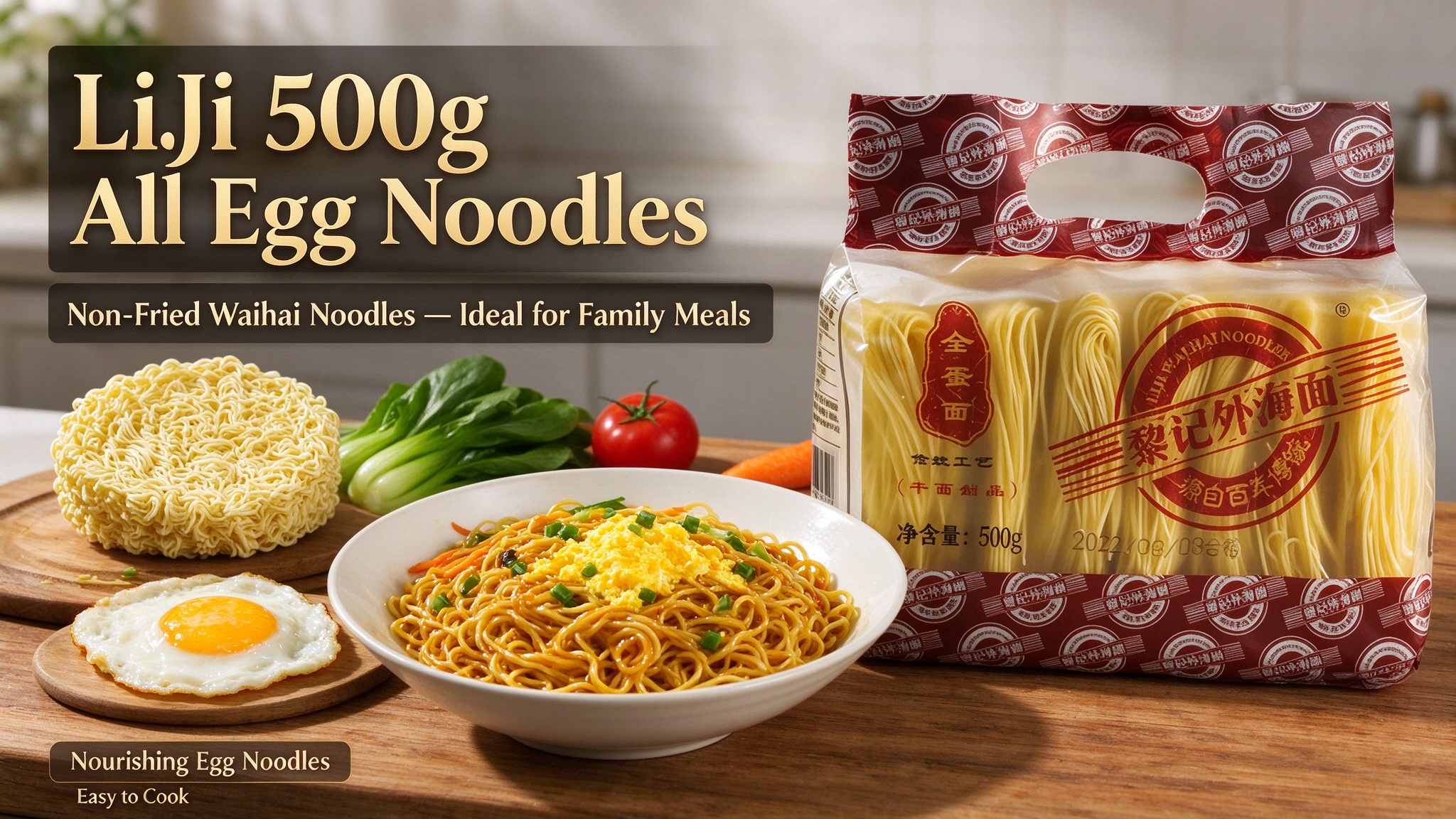 custom bag pack noodles